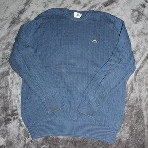 Lacoste Cable Knit Sweater (XL)